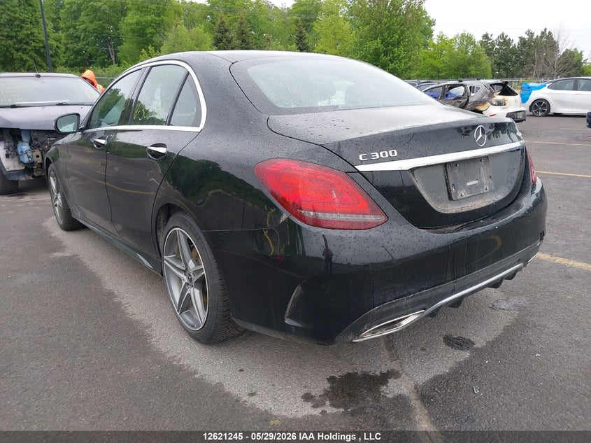 Vin: 55swf8eb1ku305589, lot: 3020562, mercedes-benz c 300 4matic 20193