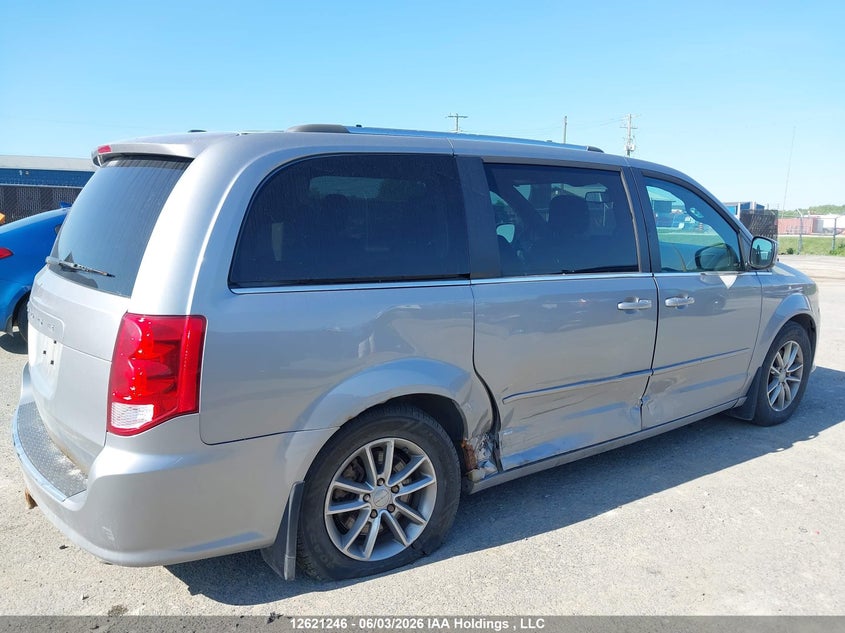 2015 Dodge Caravan 3.6 Se/sxt Silver Lot 111012621246 Vin 2C4RDGBG0FR691964