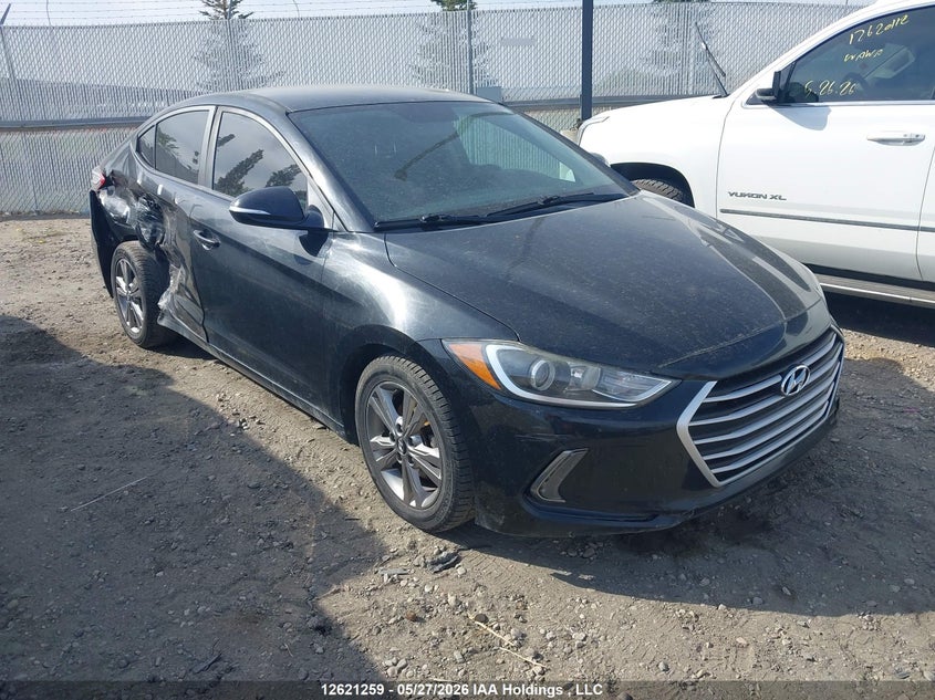 Vin: kmhd84lf2hu401373, lot: 3020576, hyundai elantra gl 2017 img_1