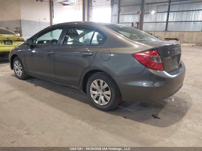 Vin: 2hgfb2f40ch052868, lot: 3020603, honda civic lx 20123