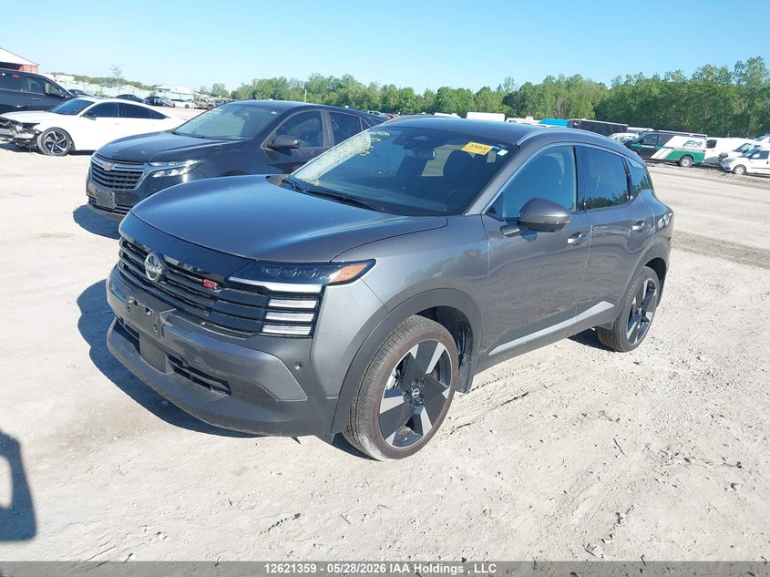 Vin: 3n8ap6dd4sl385573, lot: 3020686, nissan kicks sr 20252