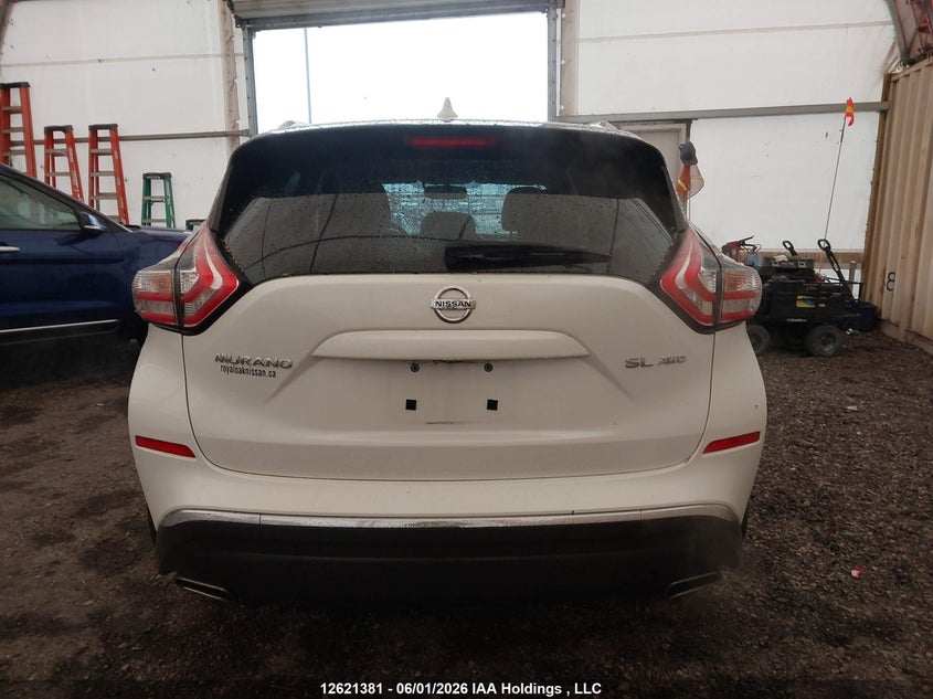2017 Nissan Murano Platinum/Sl/Sv VIN: 5N1AZ2MHXHN131386 Lot: 12621381