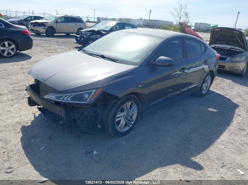 Vin: kmhd84lf7ku776165, lot: 3020745, hyundai elantra preferred 20192