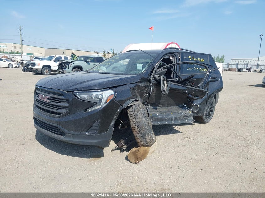 2019 GMC Terrain Sle, Left Side, IAAI, VIN 3GKALTEX5KL185479 — photo 2