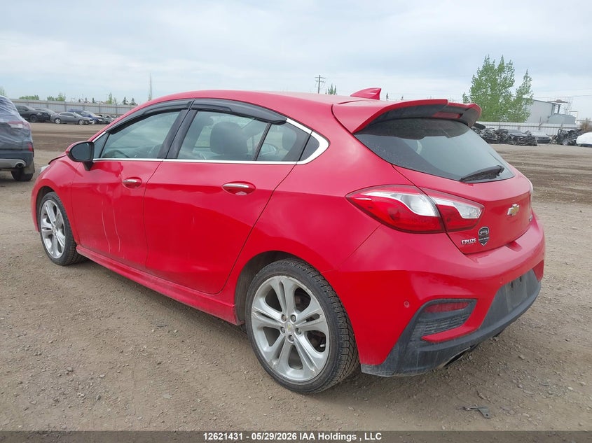 Vin: 3g1bf6sm3hs524346, lot: 3020763, chevrolet cruze premier 20173