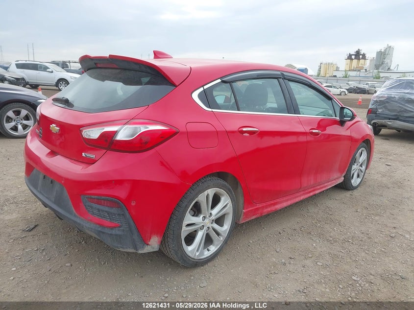 Vin: 3g1bf6sm3hs524346, lot: 3020763, chevrolet cruze premier 20174