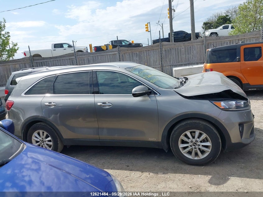 2019 Kia Sorento 2.4L Lx/3.3L Lx VIN: 5XYPGDA5XKG549634 Lot: 12621464