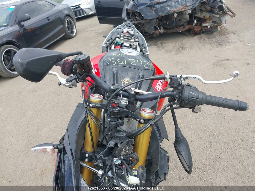 2018 Aprilia Tuono V4 1100 VIN: ZD4KGU004JS000508 Lot: 12621553