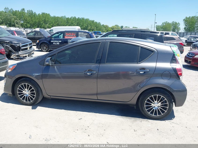 2015 Toyota Prius C Technology VIN: JTDKDTB31F1091854 Lot: 12621573