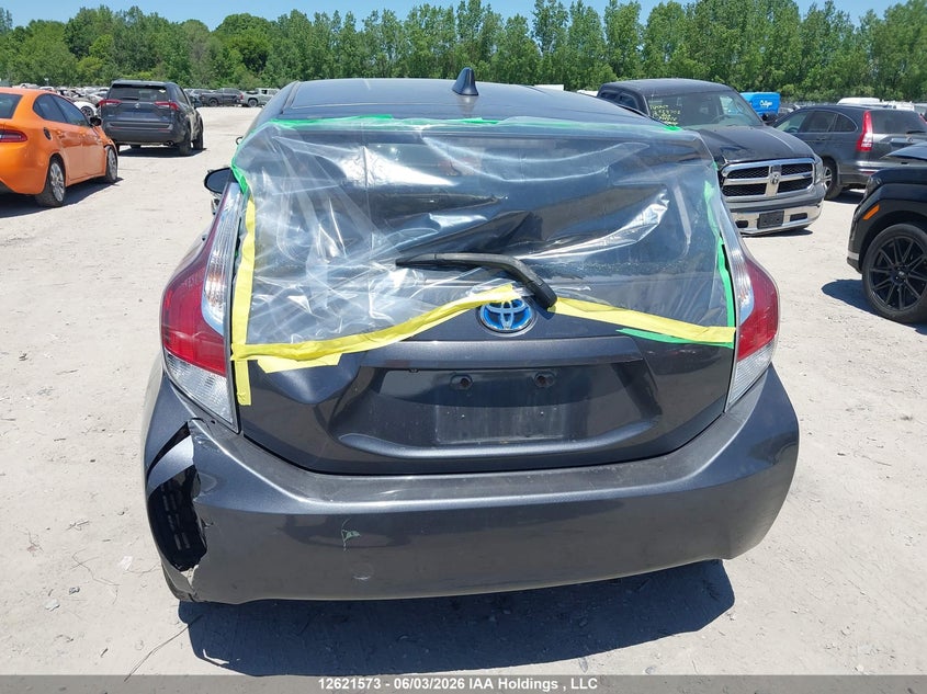 2015 Toyota Prius C Technology VIN: JTDKDTB31F1091854 Lot: 12621573
