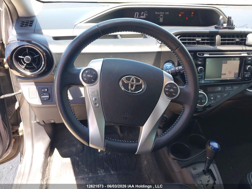 2015 Toyota Prius C Technology VIN: JTDKDTB31F1091854 Lot: 12621573