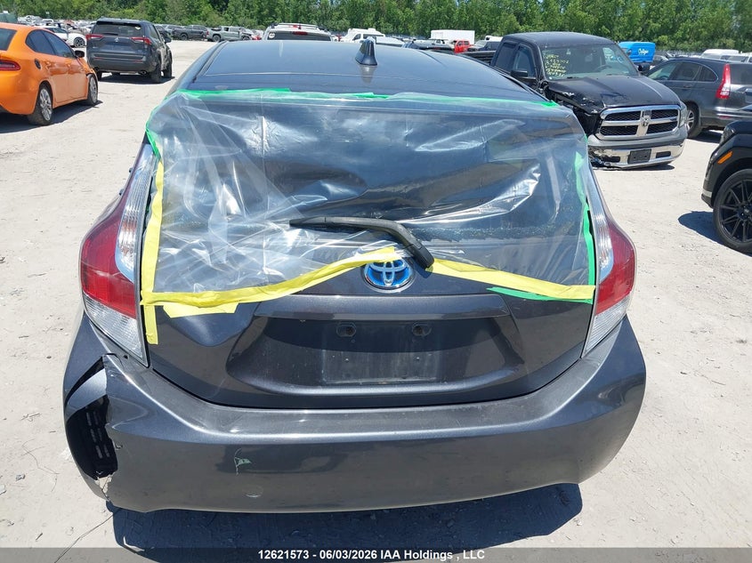 2015 Toyota Prius C Technology VIN: JTDKDTB31F1091854 Lot: 12621573