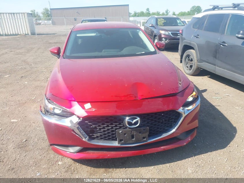 2019 Mazda Mazda3 Gx VIN: 3MZBPAB73KM105150 Lot: 12621628