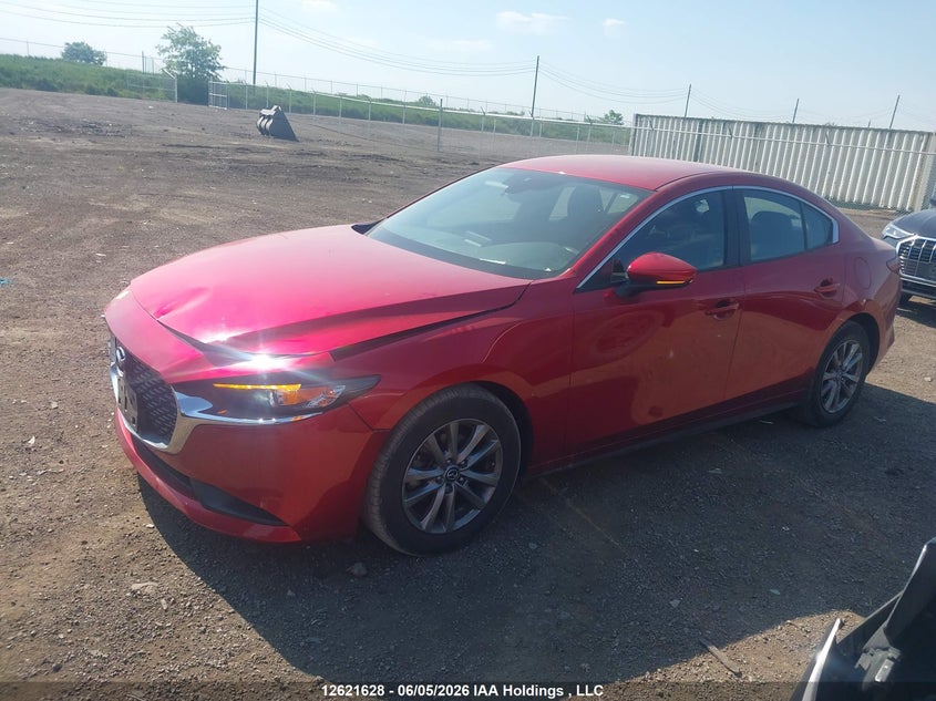2019 Mazda Mazda3 Gx VIN: 3MZBPAB73KM105150 Lot: 12621628