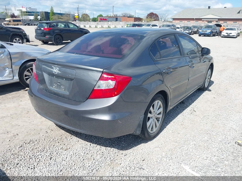 Vin: 2hgfb2f54ch002757, lot: 3020976, honda civic ex 4dr 20124