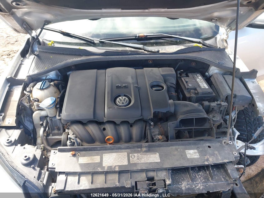2013 Volkswagen Passat 2.5L Trendline VIN: 1VWAH7A31DC045755 Lot: 12621649