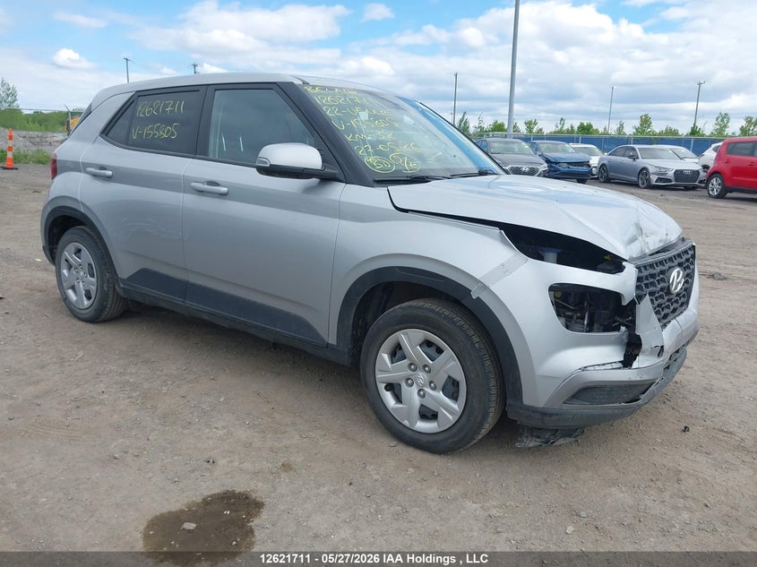 Vin: kmhrb8a38nu155805, lot: 3021057, hyundai venue 2022 img_1