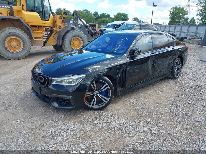Vin: wba7f2c5xgg417737, lot: 3021107, bmw 750 xi 20162