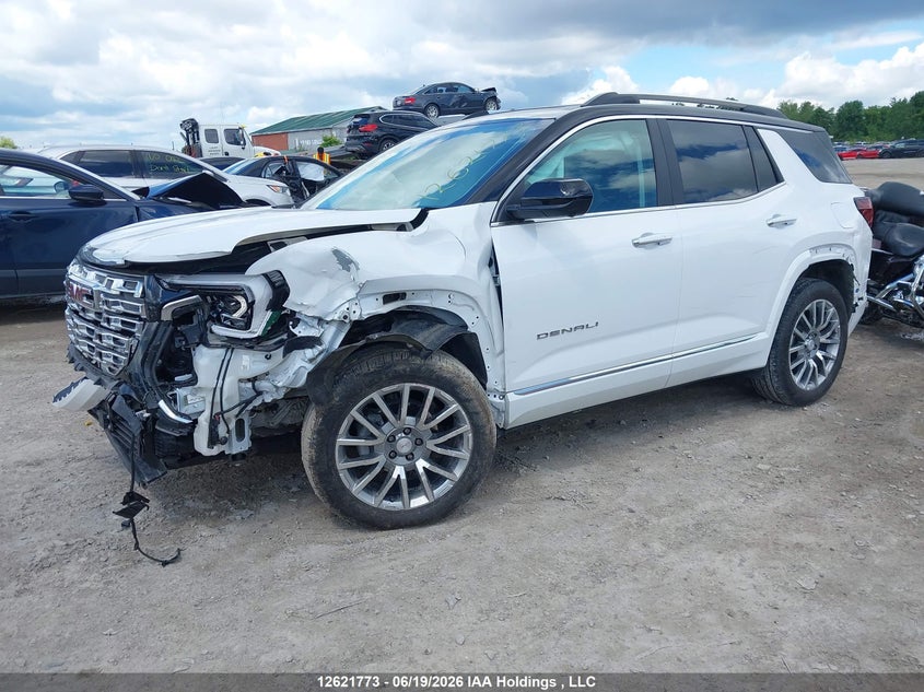 2026 GMC Terrain, Удар спереду, IAAI, VIN 3GKALZEG8TL167630 — фото 2