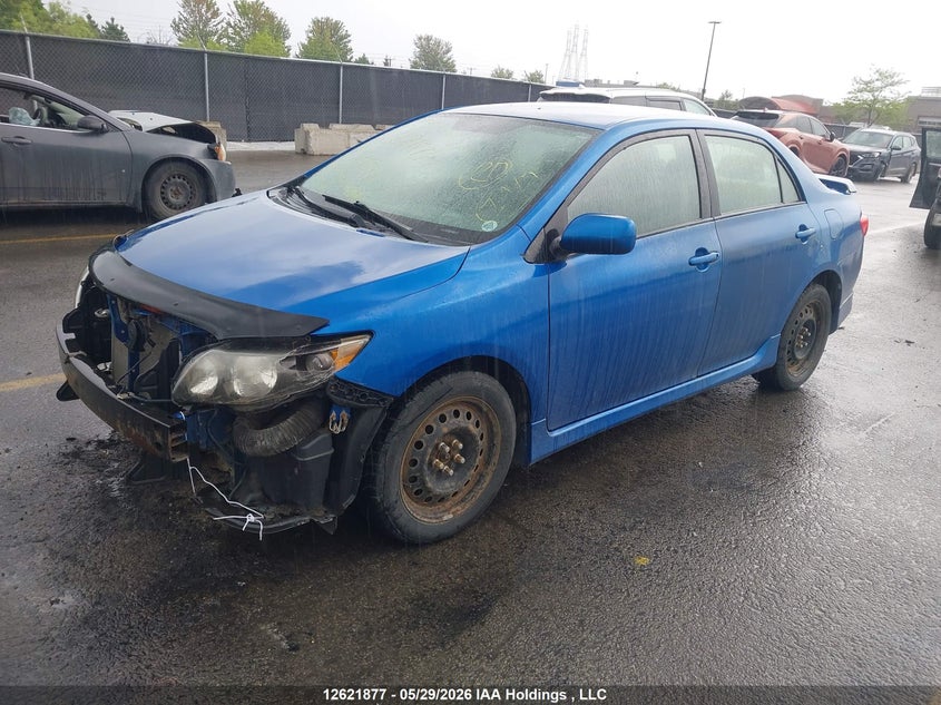 Vin: 2t1bu4ee2ac424523, lot: 3021228, toyota corolla s 20102