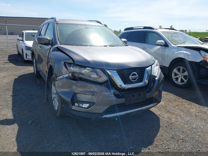 2017 Nissan Rogue 2.5 S sl Platinum sv Grey Lot 111012621897 Vin 5N1AT2MVXHC819679