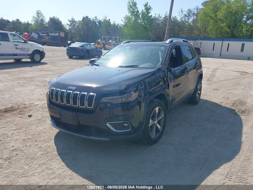 Vin: 1c4pjmdx6kd449804, lot: 3021278, jeep cherokee limited 20192