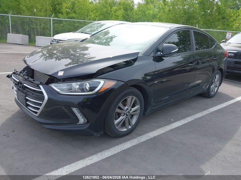 2017 Hyundai Elantra, Удар спереду, IAAI, VIN KMHD84LF4HU303638 — фото 2