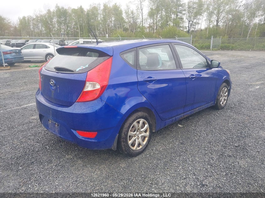 Vin: kmhct5ae3du086927, lot: 3021317, hyundai accent gl 20134