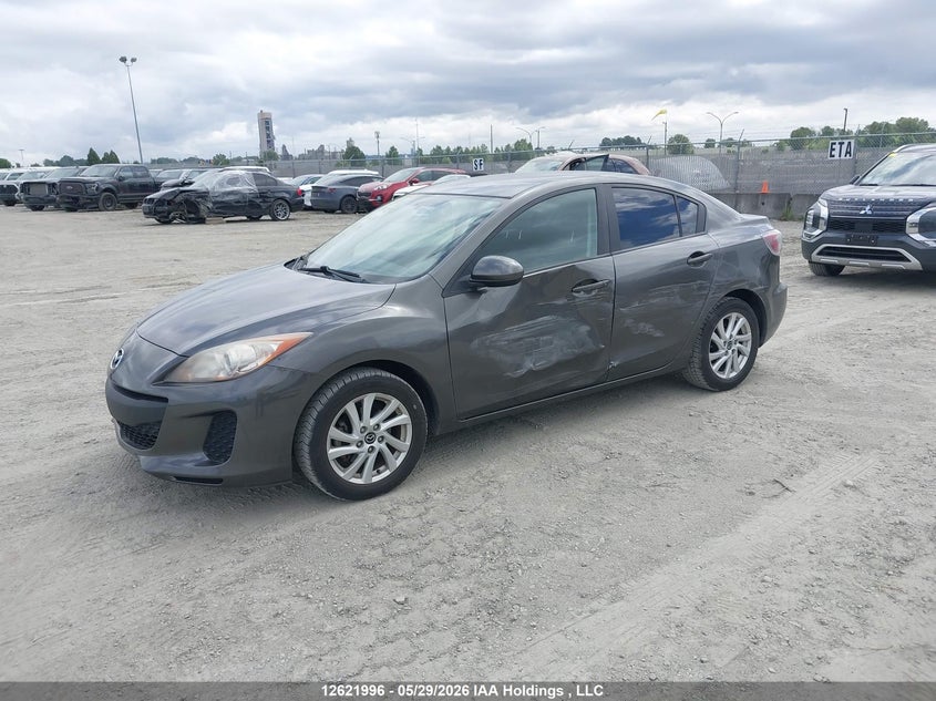 Vin: jm1bl1uf2d1850474, lot: 3021355, mazda mazda3 gx 20132