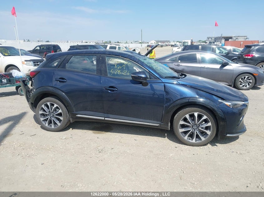 2022 Mazda Cx-3 Grand Touring VIN: JM1DKFD7XN1602041 Lot: 12622000