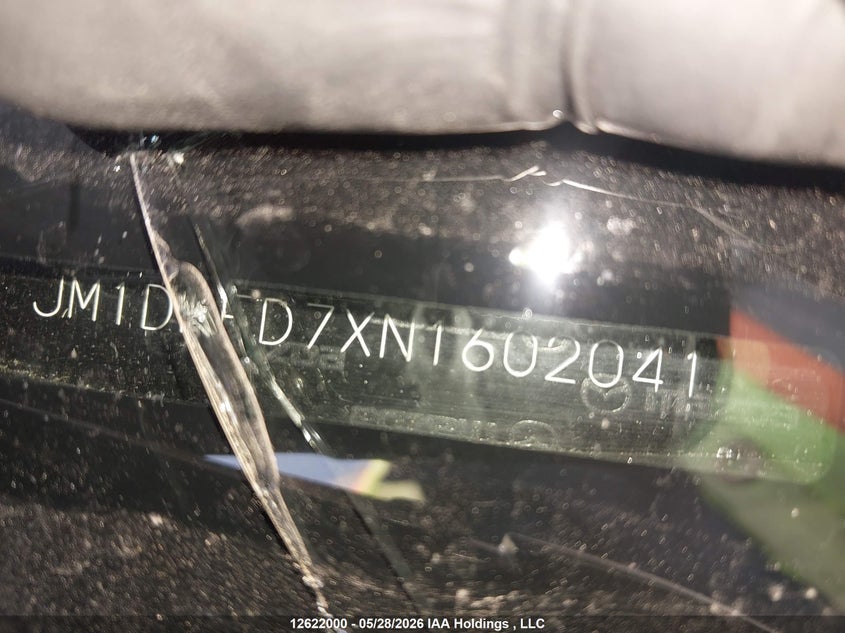 2022 Mazda Cx-3 Grand Touring VIN: JM1DKFD7XN1602041 Lot: 12622000