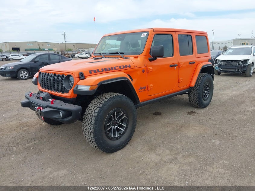 2025 Jeep Wrangler Rubicon, Repossession, IAAI, VIN 1C4RJXFG2SW613562 — photo 2