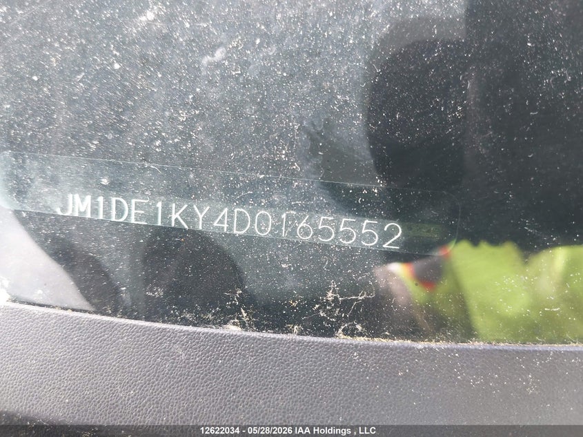 2013 Mazda Mazda2 VIN: JM1DE1KY4D0165552 Lot: 12622034