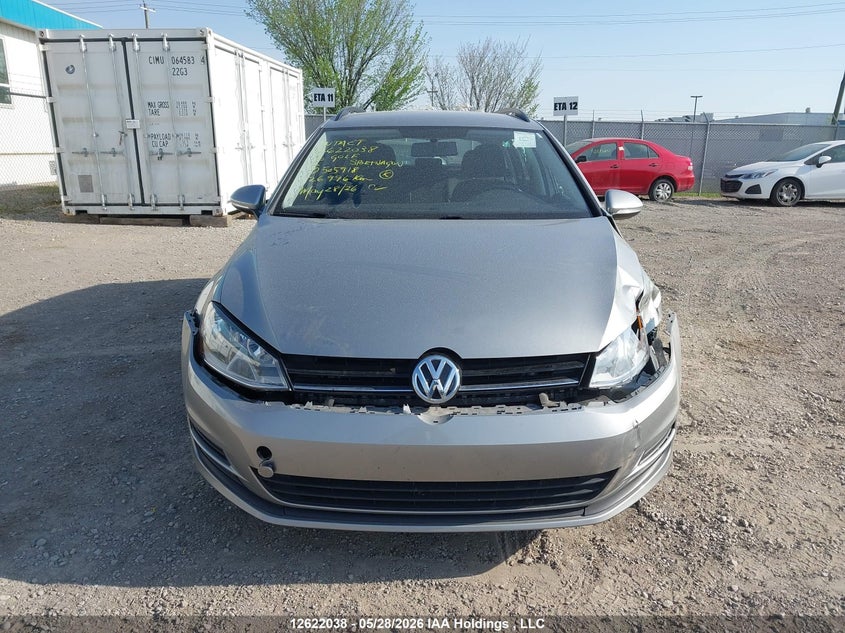 2016 Volkswagen Golf Sportwagen S/Se/Sel/Limited VIN: 3VWC17AU2GM505918 Lot: 12622038