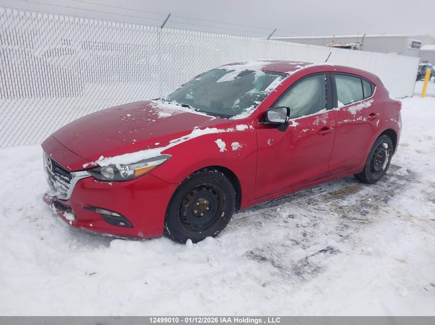 Vin: jm1bn1l77j1180677, lot: 3021421, mazda mazda3 50th anniversary edition/gs 20182