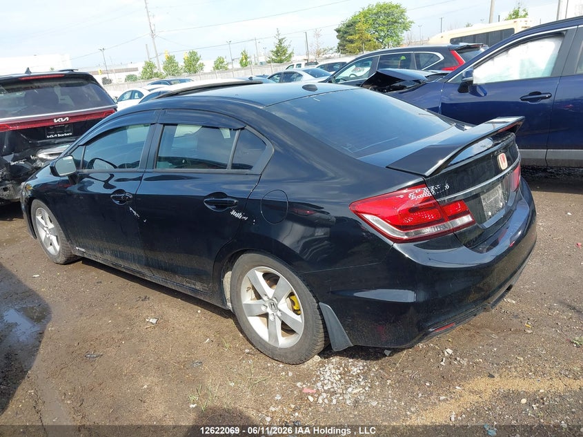 Vin: 2hgfb6e56fh200799, lot: 3021453, honda civic sedan 20153