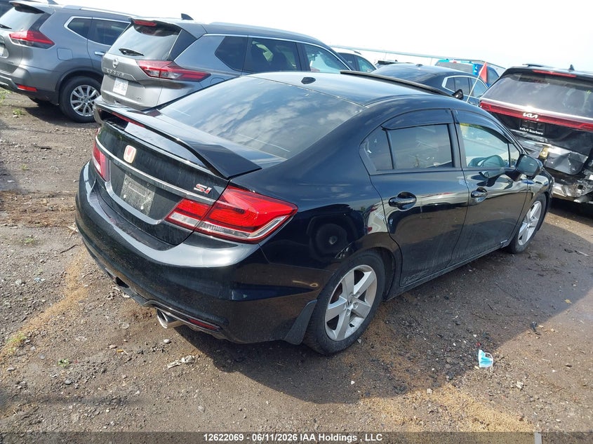 Vin: 2hgfb6e56fh200799, lot: 3021453, honda civic sedan 20154