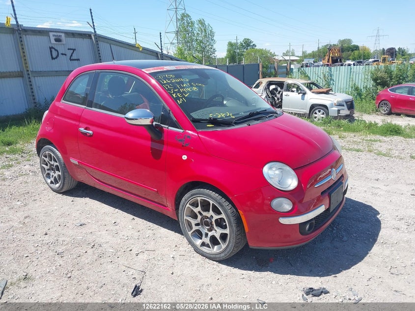 Vin: 3c3cffcr9ct141878, lot: 3021566, fiat 500 lounge 2012 img_1