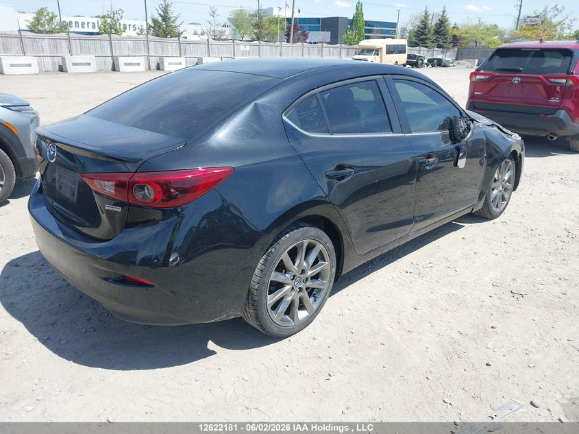 Vin: 3mzbn1w38jm237607, lot: 3021586, mazda 3 grand touring 20184