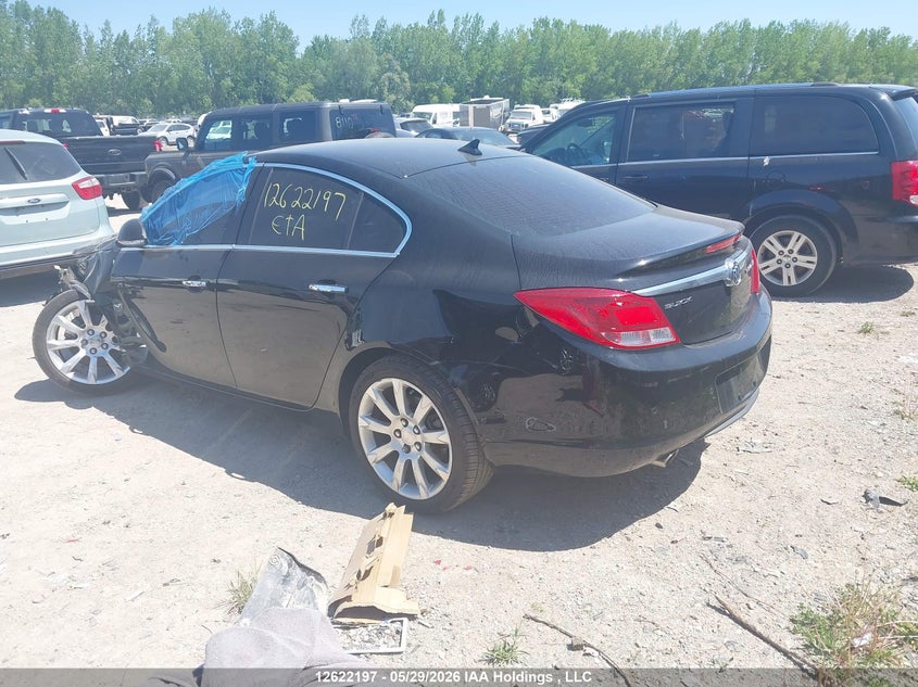Vin: 2g4gu5gvxd9241105, lot: 3021602, buick regal premium 20133