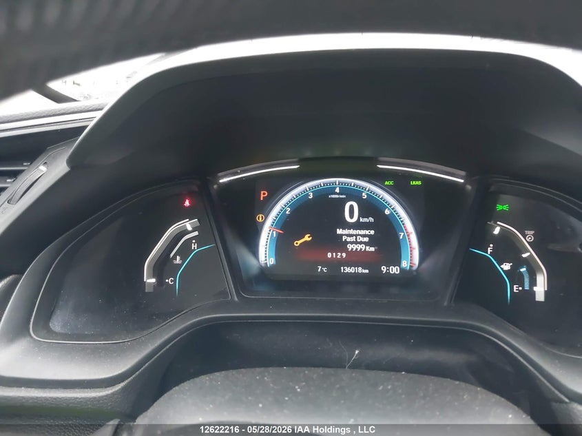2019 HONDA CIVIC SEDAN 2.0L I4 FI DOHC 16V NF4