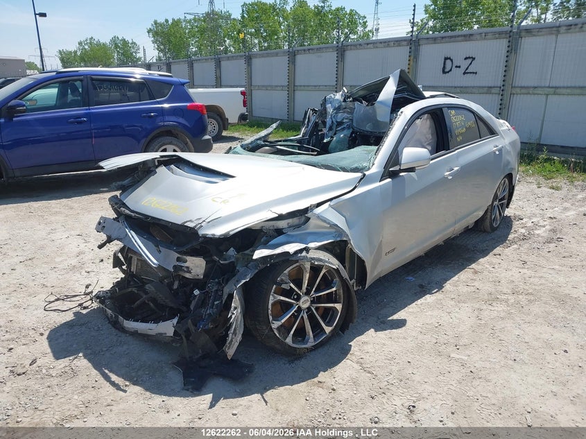 2017 Cadillac Ats-V, Rollover, IAAI, VIN 1G6AN5SY7H0140664 — photo 2