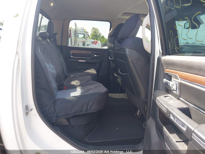 2013 Ram 2500 6.7 Ram Laramie white Lot 111012622264 Vin 3C6UR5FL3DG535368