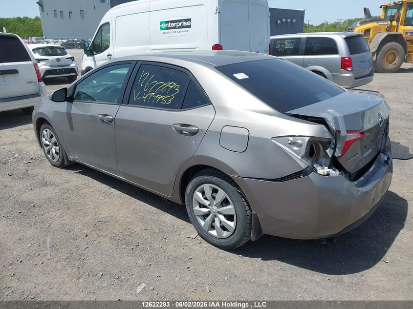 Vin: 2t1burhe6gc494933, lot: 3021698, toyota corolla 20163