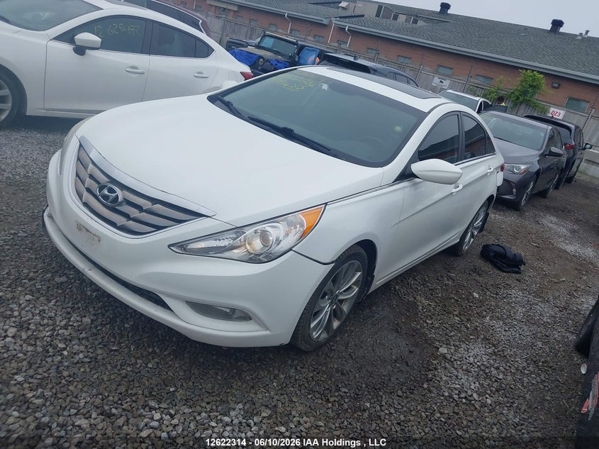 2013 Hyundai Sonata, Удар спереди, IAAI, VIN 5NPEC4AC3DH805433 — фото 2