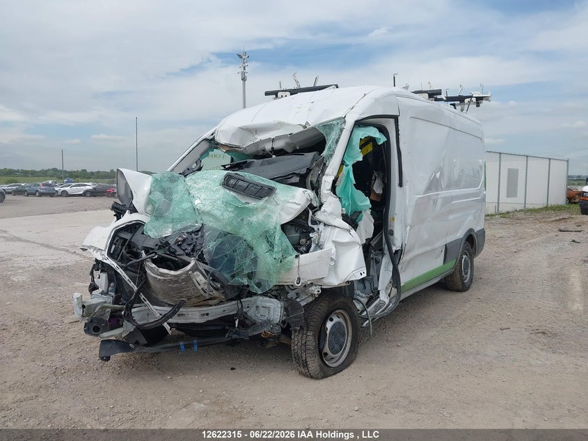 2025 Ford Transit, Front, IAAI, VIN 1FTYE1C85SKA26726 — photo 2
