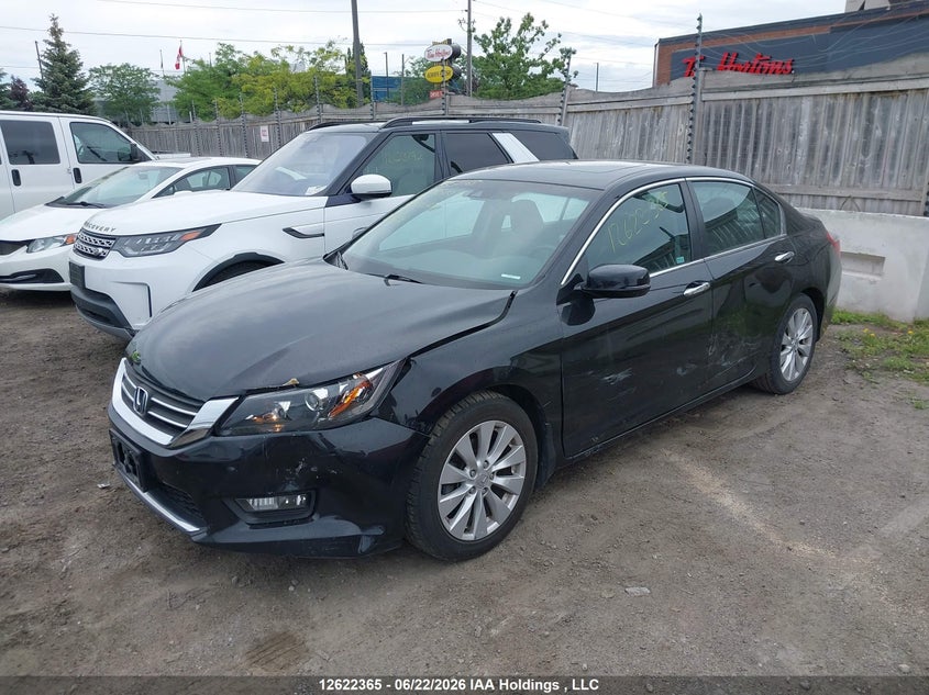 2015 Honda Accord, Front, IAAI, VIN 1HGCR2F86FA801015 — photo 2