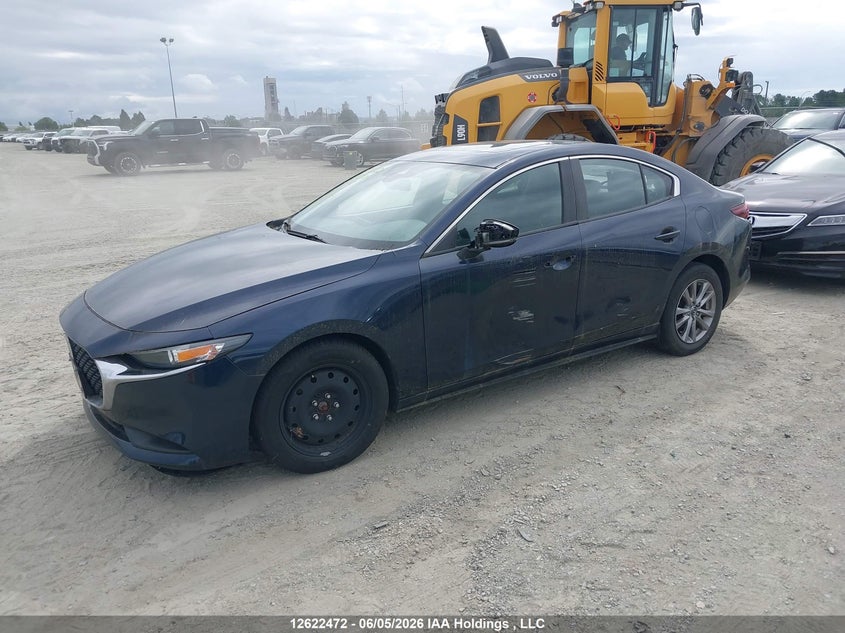 Vin: jm1bpbcm7k1127162, lot: 3021882, mazda 3 preferred plus 20192