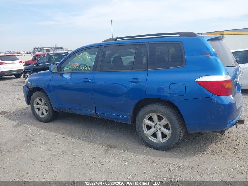 2008 TOYOTA HIGHLANDER SPORT UTILITY VEHICLE 3.5L V-6 DOHC, VVT, 270HP