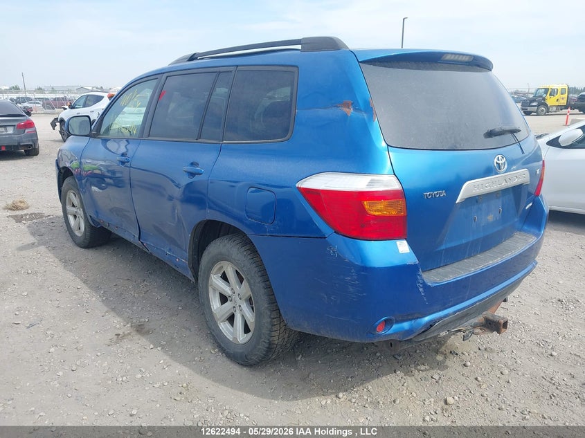 2008 TOYOTA HIGHLANDER SPORT UTILITY VEHICLE 3.5L V-6 DOHC, VVT, 270HP